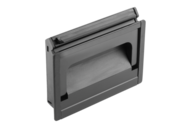 Uchwyt Kasetowy kkładany aluminium czarny anodowany (06961-11811) - Norelem
