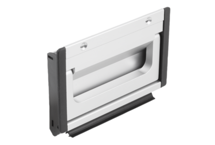 Uchwyt Kasetowy kkładany aluminium naturalny anodowany (06961-10023) - Norelem
