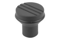 Przycisk Grzybkowy termoplast ciemnoszary RAL 7021 (06241-008) - Norelem