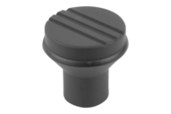 Przycisk Grzybkowy termoplast ciemnoszary RAL 7021 (06241-005) - Norelem