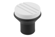 Przycisk Grzybkowy termoplast ciemnoszary RAL 7021 (06241-0045) - Norelem