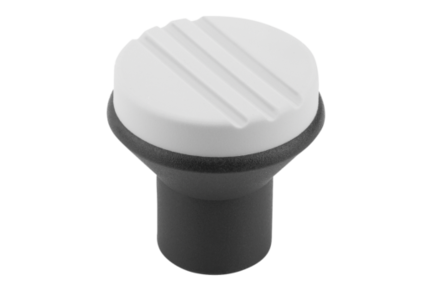 Przycisk Grzybkowy termoplast ciemnoszary RAL 7021 (06241-AE5) - Norelem