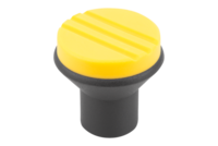 Przycisk Grzybkowy termoplast ciemnoszary RAL 7021 (06241-0057) - Norelem