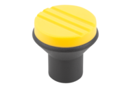 Przycisk Grzybkowy termoplast ciemnoszary RAL 7021 (06241-0047) - Norelem