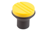 Przycisk Grzybkowy termoplast ciemnoszary RAL 7021 (06241-A17) - Norelem