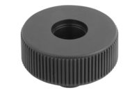 Kółko Radełkowane termoplast ciemnoszary RAL 7021 (06266-1105) - Norelem