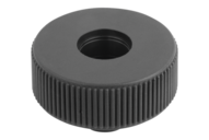 Kółko Radełkowane termoplast ciemnoszary RAL 7021 (06266-11A1) - Norelem