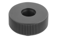 Kółko Radełkowane termoplast ciemnoszary RAL 7021 (06267-1105) - Norelem