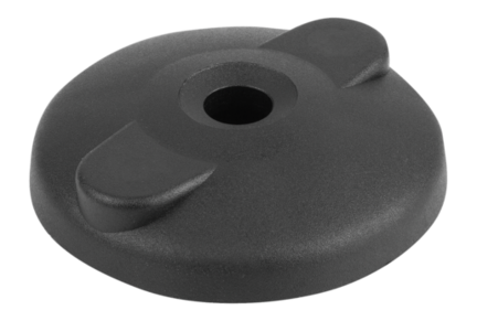 Talerzyk podkładka antypoślizgowa termoplast czarny (27815-4100) - Norelem