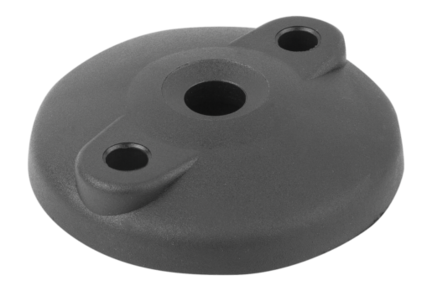 Talerzyk podkładka antypoślizgowa termoplast czarny (27815-6080) - Norelem