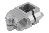 Złączka Zaciskowa krzyzowy aluminium z bębnowaniem (29004-54040) - Norelem