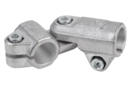 Złączka Zaciskowa do rur okrągłych aluminium z bębnowaniem (29032-514) - Norelem