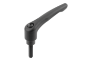 Rękojeść Nastawna stal czarny RAL 9005 satynowana (06443-2A21X35) - Norelem