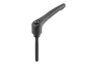 Rękojeść Nastawna stal czarny RAL 9005 satynowana (06443-4101X60) - Norelem