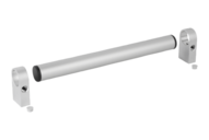 Uchwyt Ruruwy nastawny aluminium anodyzowany w kolorze naturalnym (06947-3003011) - Norelem