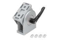 Element Przegubowy z rekojescia nastawna aluminium (10270-2084080) - Norelem
