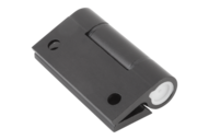 Zawias z nastawnym tarciem aluminium czarny anodowany (27860-55651) - Norelem