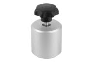 Ogranicznik Zaciskowy nastawny aluminium anodyzowany w kolorze naturalnym (03081-064040) - Norelem