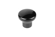 Przycisk Grzybkowy polerowane duroplast czarny (06238-1805) - Norelem