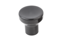 Przycisk Grzybkowy duroplast czarny polerowany (06240-10-1206) - Norelem