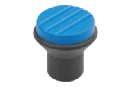 Przycisk Grzybkowy termoplast ciemnoszary RAL 7021 (06241-0043) - Norelem