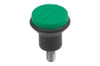 Przycisk Grzybkowy termoplast ciemnoszary RAL 7021 (06242-0052X10) - Norelem