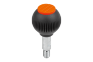 Uchwyt Kulisty obrotowy termoplast ciemnoszary RAL 7021 (06246-01061) - Norelem