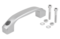 Uchwyt Pałąkowy aluminium srebrny (06916-10-1100053) - Norelem