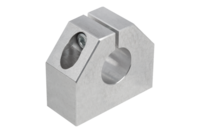 Wspornik wału kompaktowy aluminium (21580-10-30) - Norelem