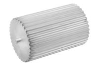 Walek zębaty aluminium z połyskiem (22007-10034) - Norelem