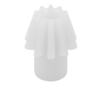 Kółko Stożkowe prosty poliacetal (22432-115140010) - Norelem