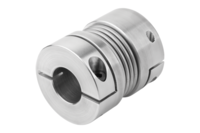 Sprzęgło Mieszkowe z piastą zaciskową aluminium (23001-0300651111) - Norelem