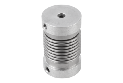 Sprzęgło Mieszkowe zacisk z trzpieniem gwintowanym aluminium (23002-0080) - Norelem