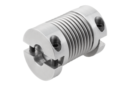 Sprzęgło Mieszkowe z odpinaną piastą zaciskową aluminium (23003-08-0200380610) - Norelem