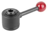 Mechanizm Mocujący „Actima” z otworem przelotowym stal (04410-40) - Norelem