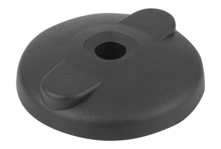 Talerzyk termoplast czarny (27815-3100) - Norelem