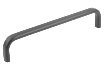 Uchwyt Pałąkowy owalny aluminium czarny matowa i anodyzowana (06918-200051) - Norelem