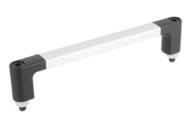 Uchwyt Ruruwy aluminium naturalny anodowany (06925-200) - Norelem
