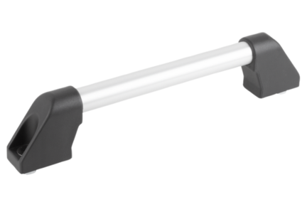 Uchwyt Ruruwy aluminium naturalny szlifowana i anodyzowana (06926-400) - Norelem