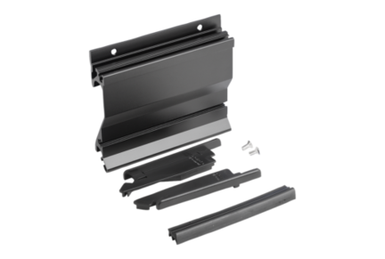 Uchwyt Kasetowy aluminium czarny anodowany (06960-10021) - Norelem