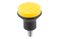 Przycisk Grzybkowy termoplast ciemnoszary RAL 7021 (06242-0057X10) - Norelem