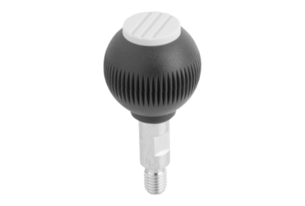 Uchwyt Kulisty obrotowy termoplast ciemnoszary RAL 7021 (06246-3105) - Norelem