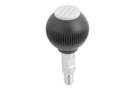 Uchwyt Kulisty obrotowy termoplast ciemnoszary RAL 7021 (06246-1065) - Norelem
