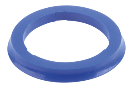 Uszczelka hygienic design POM GF30 niebieski RAL 5002 (07301-108) - Norelem