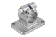 Złączka Zaciskowa z kołnierzem stal nierdzewna polerowane elektrolitycznie (29014-140) - Norelem