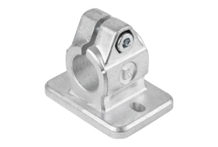 Złączka Zaciskowa z kołnierzem aluminium z bębnowaniem (29014-525) - Norelem