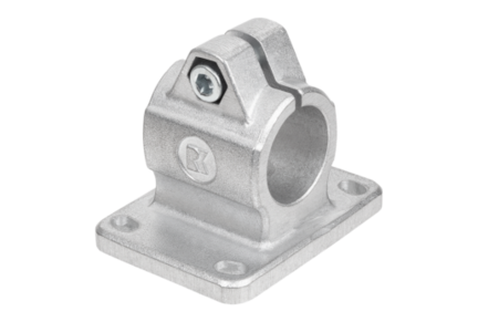 Złączka Zaciskowa z kołnierzem aluminium z bębnowaniem (29014-540) - Norelem