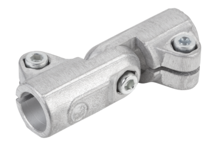 Złączka Zaciskowa element przegubowy aluminium z bębnowaniem (29034-514) - Norelem