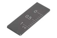Noniusz pionowy aluminium czarny anodowany (21882-0101) - Norelem
