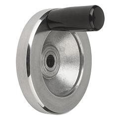 Koło Ręczne otwór pasowany aluminium (06275-2125XCP) - Norelem